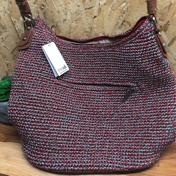 the sak sequoia crochet hobo